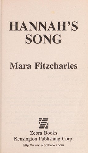 Hannahs Song (Precious Gem Romance)