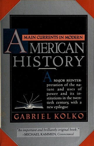 Main Currents In Modern American History