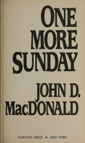 One More Sunday