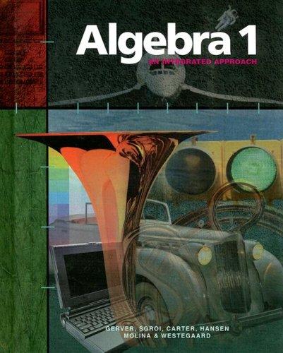 South-Western Algebra 1: An Integrated Approach, Student Edition
