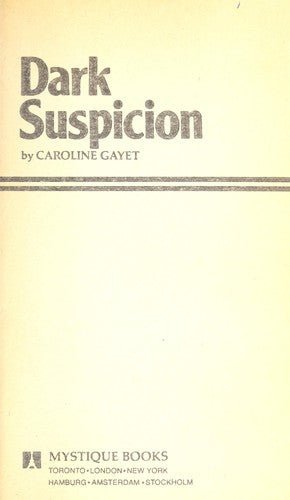 Dark Suspicion