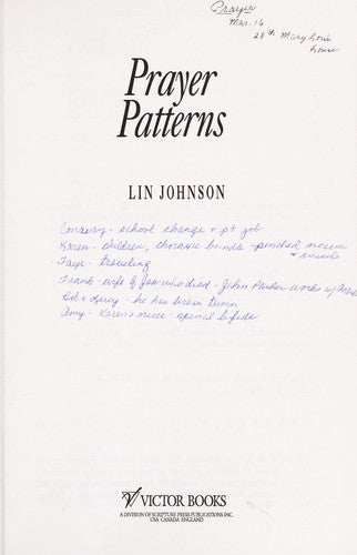 Prayer Patterns: ten prayers to weave the fabric of your life