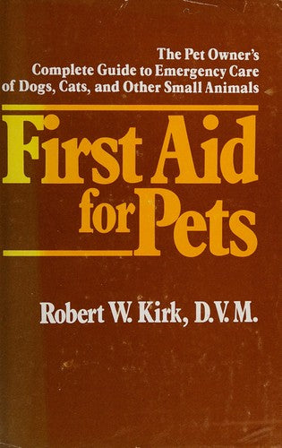 First Aid For Pets