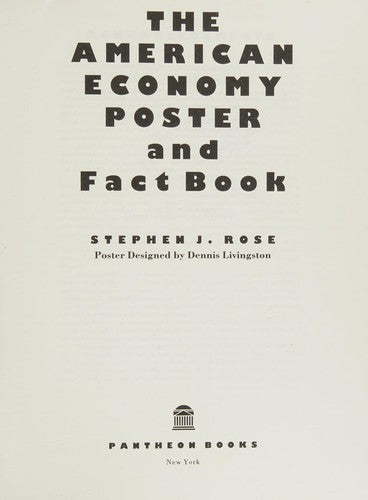 The American Economy Poster And Fact Book