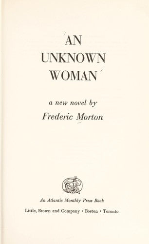 An Unknown Woman