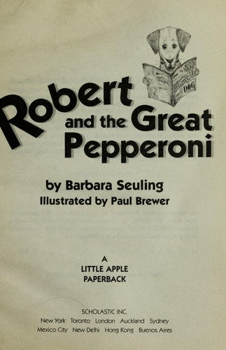 Robert And The Great Pepperoni