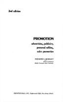 Promotion: advertising, publicity, personal selling, sales promotion