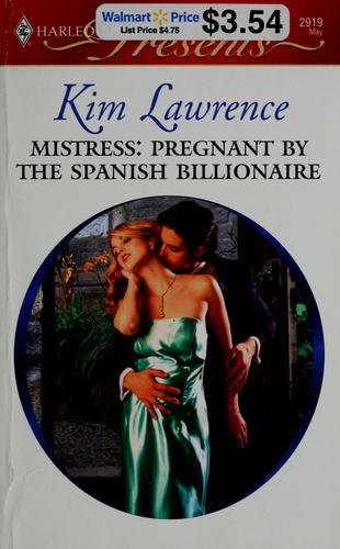 Mistress: Pregnant By The Spanish Billionaire