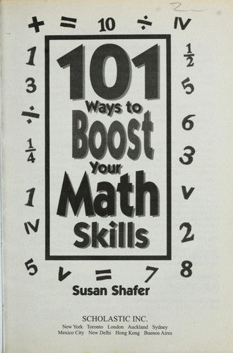 101 Ways To Boost Your Math Skills