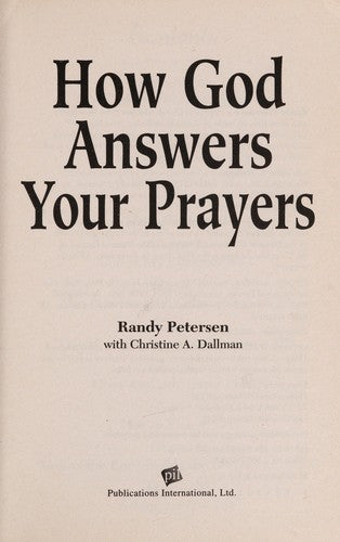 How God Answers Your Prayers