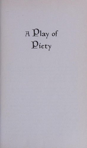 A Play Of Piety