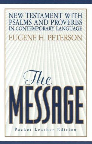 The Message Compact Nt With Psa/Prov Burg Leather