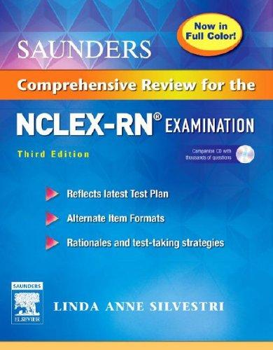 Saunders Comprehensive Review For The Nclex-Rn (R) Examination Full Color Reprint (without CD-ROM)
