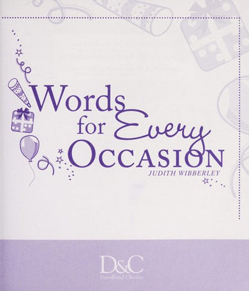 Words For Every Occasion