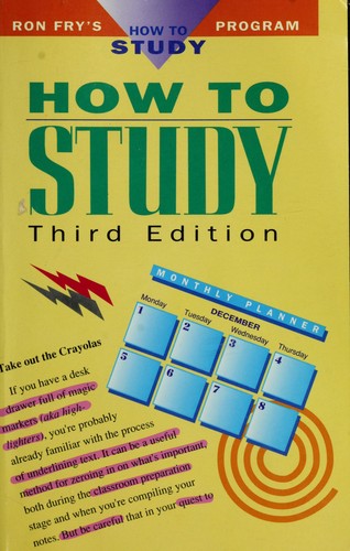 How To Study (Ron Fry's How To Study Program)