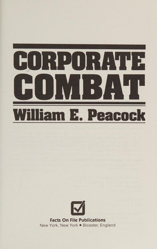 Corporate Combat (without dust jacket)