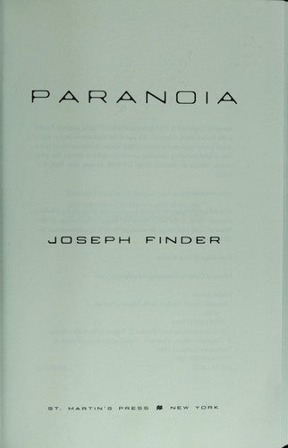 Paranoia