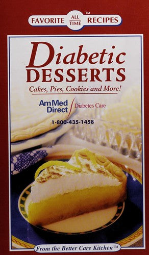 Diabetic Desserts Cakes, Pies, Cookies And More