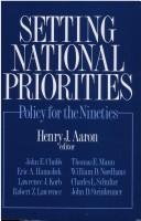 Setting National Priorities: Policy for the Nineties