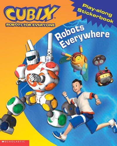 Cubix: Robots Everywhere! (Vinyl Sticker Book)