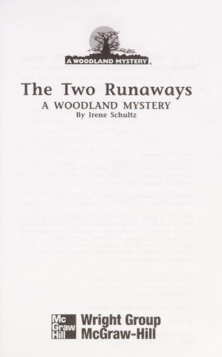 The Two Runaways (Woodland Mysteries)