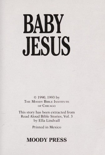 Baby Jesus (A Read-Aloud Story)