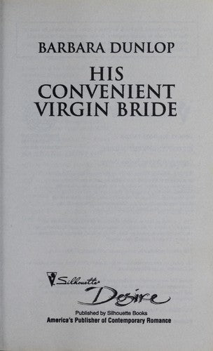 His Convenient Virgin Bride (Silhouette Desire)