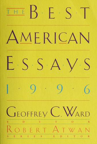 The Best American Essays 1996
