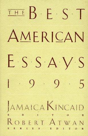 The Best American Essays 1995