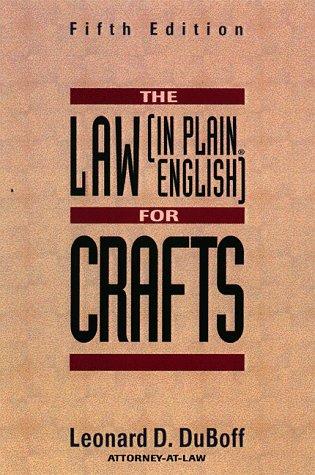 The Law (In Plain English) For Crafts