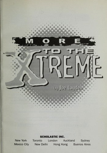 More To The Xtreme