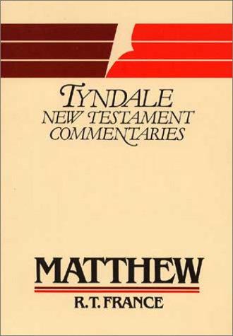 The Gospel According To Matthew: An Introduction And Commentary (Tyndale New Testament Commentaries): an introduction and commentary