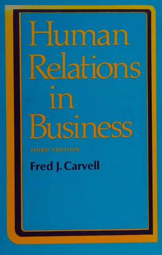 Human Relations In Business