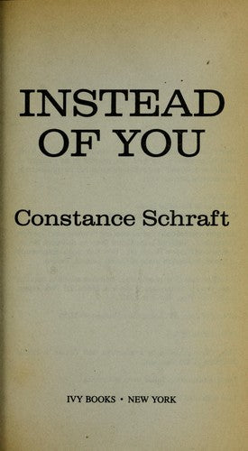 Instead Of You