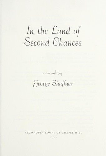 In The Land Of Second Chances