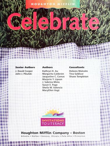 Celebrate (Invitations To Literacy)