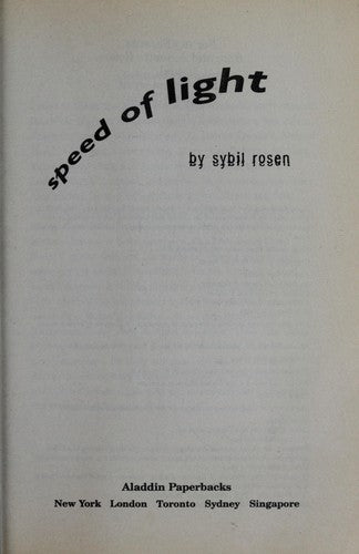 Speed Of Light