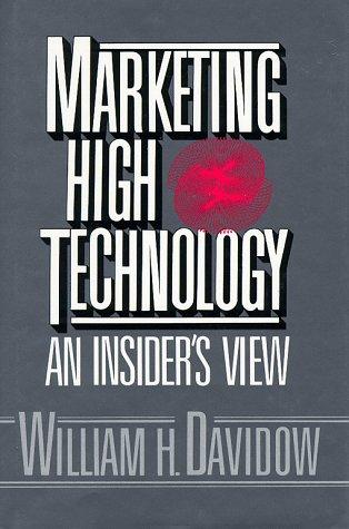 Marketing High Technology: an insider's view