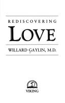 Rediscovering Love