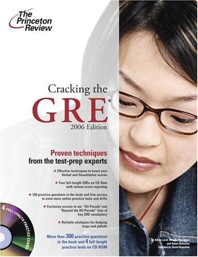 Cracking The GRE 2006 Edition (without CD-Rom)