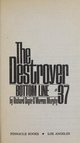 Bottom Line (The Destroyer #37)