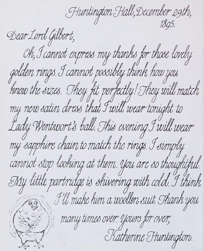 Letters Of Thanks