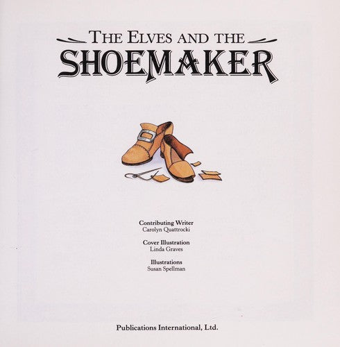 The Elves And The Shoemaker