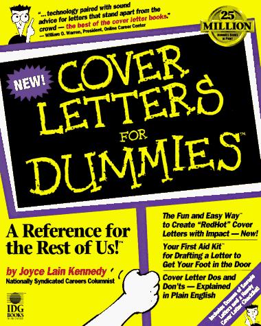 Cover Letters For Dummies