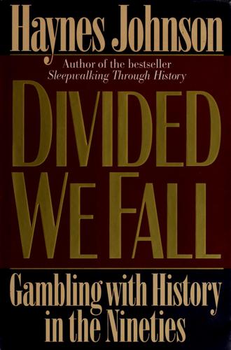 Divided We Fall: Gambling With History In The Nineties (Autographed Copy): gambling with history in the nineties