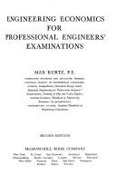 Engineering Economics For Professional Engineers' Examinations