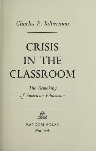 Crisis In The Classroom
