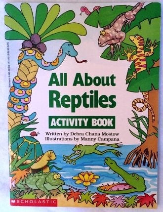 All About Reptiles Activity Book