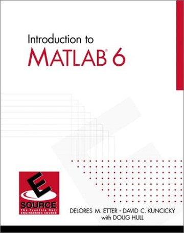 Introduction To Matlab 6