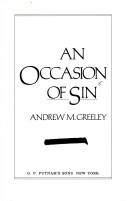 An Occasion Of Sin